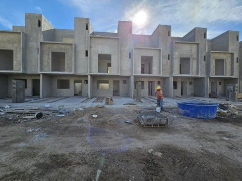 Viviendas en obra negra del desarrollo Parques del Bosque